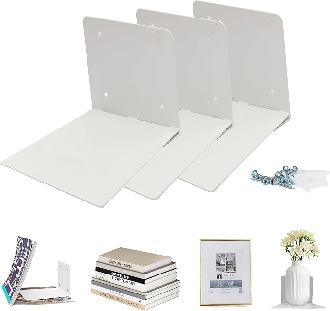 STORAGE MANIAC Floating Book Shelves by STORAGEMANIAC