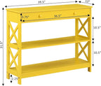 Convenience Concepts Oxford 1 Drawer Console Table - Image 3