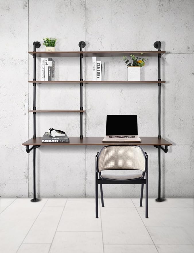 Industrial Pipe Computer Desk - Image 2