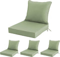24x24 Inch Outdoor Chair Cushions Set of 4, Patio Furniture Cushions by Unknown