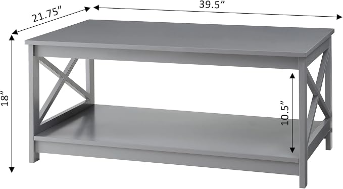 Convenience Concepts Oxford Coffee Table - Image 7