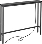 ELYKEN 5.9" Narrow Console Sofa Table by ELYKEN