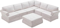 109.4" Fabric Upholstered Modular Sofa Collection, Modular Customizable by Unknown