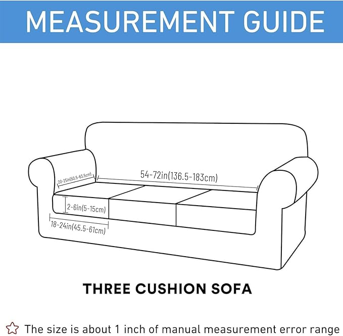 Waterproof Couch Cushion Covers, Washable Sofa Cushion Slipcovers, Thick - Image 6
