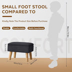 Storage Ottoman, Small Foot Stool Ottoman - Image 2