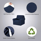 H.VERSAILTEX Stretch Chair Cover 1 Piece Armchair Slip Covers - Image 4