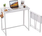 WOHOMO Folding Desk, 31.5" Small Desk by WOHOMO