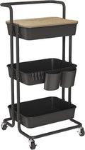 DTK 3 Tier Rolling Cart Uility Cart by DTK