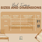 Bme Vivian 14 Inch Deluxe Bed Frame - Image 6