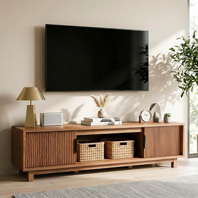 Alpen Mid Century Modern TV Stand by ALPEN