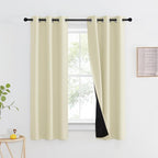 NICETOWN Living Room Completely Shaded Draperies, Privacy Protection & Noise by NICETOWN
