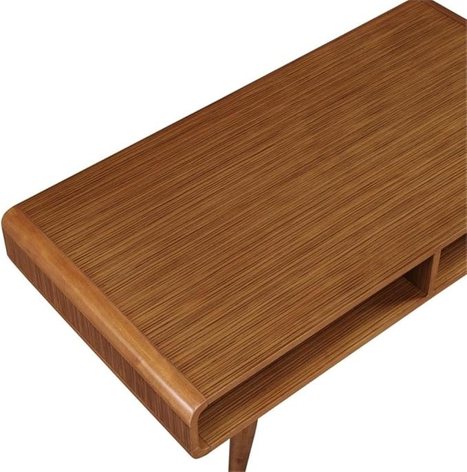 Boraam Zebra Series Halmstad Coffee Table, Rich Walnut - Image 6