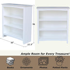 Shaker Solid Wood Bookcase - Image 2