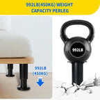 4 PCS Adjustable Height Bed Support Legs - Image 4