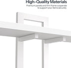 HOOBRO Floating Shelves, 15 Inch Wall Shelf Set of 2, Wall Mounted Storage - Image 9