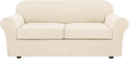 H.VERSAILTEX 3 Piece Stretch Sofa Covers by HVERSAILTEX