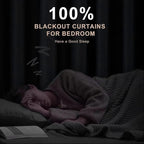 INOVADAY 100% Blackout Linen Curtains - Image 2