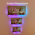 VEELU Personalized Photo Mirror Light Custom Couple Name Neon Signs LED Forever - Image 7