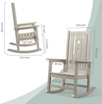 Oversized Rocking Chair, Outdoor Rocking Chair - Image 3