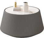 26.77" Marble Coffee Table, Modern Cup Shaped Coffee Table - Image 9