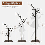 Muwuele Coat Rack, Solid Wood Coat Rack Freestanding - Image 5