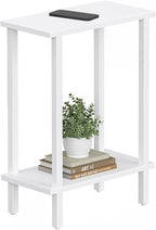 TUTOTAK Small Side Table, Narrow End Table, Skinny Sofa Table, Slim Nightstand by ChoosetutotakFurnitureBuildYourCozyHome