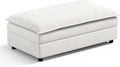 LINSY HOME Ottoman Modular for Sectional Sofa Couch, Cloud Sofa Movable Ottoman by LINSYHOME
