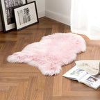 MIULEE Fluffy Area Rug 2x3 ft Faux Fur Sheepskin Rug - Image 4