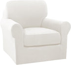 Turquoize 2 Piece Chair Covers Armchair Slipcovers by Turquoize