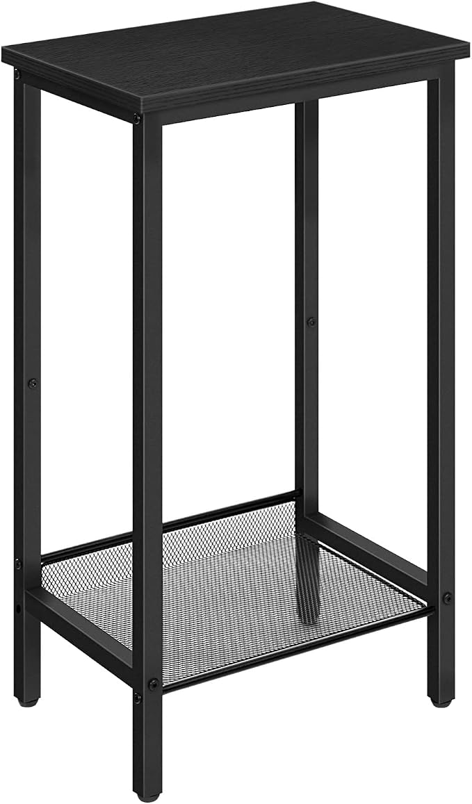 HOOBRO Tall Side Table, Industrial End Telephone Table by HOOBRO