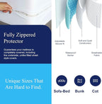Allersoft| Queen Sleeper Sofa Mattress Cover - Image 4