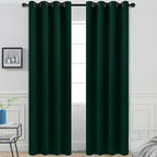 Yakamok Room Darkening Curtains 52x84 inch Pine Tree Green-Living Room | 2 by Yakamok