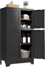 Bevivog Black Metal Locker Cabinet by BevivogStylishCabinetsOrganizeYourSpace