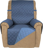 PureFit Reversible Recliner Chair Covers Couch Covers by PureFit