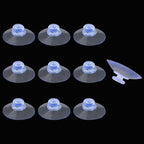 10 Pack Glass Table Suction Cups - 30mm Rubber Suckers - Image 2