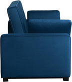 Serta Ainsley 66.5" Convertible Sleeper Loveseat, Full Size, Dreamcoil Comfort - Image 3