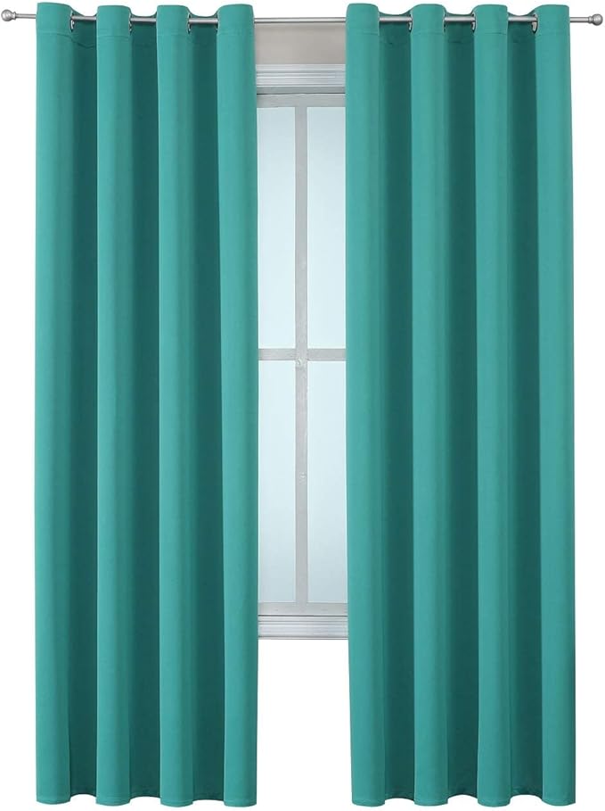 ChrisDowa Blackout Curtains for Bedroom and Living Room 95 Inches Long | 2 - Image 7
