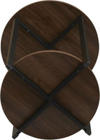 Household Essentials Jamestown Round Side End Table - Image 13