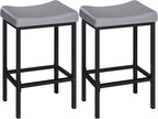 HOOBRO Bar Stools Set of 2, 24.8 Inches Bar Chairs, Counter Height Stools by HOOBRO