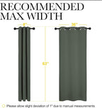 NICETOWN Blackout Curtain Panels, Home Decoration Thermal Insulated Solid - Image 6