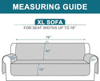 Turquoize 100% Waterproof Sofa Covers Couch Cover - Image 5