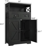 Befrases Set of 2 Black Storage Cabinet - Image 3