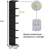 LitaEther Versatile 7 Tier Wall Shelf Unit, Display Floating Shelf - Image 3