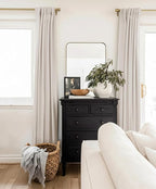 INOVADAY 100% Blackout Linen Curtains - Image 6