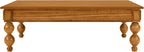 Retro Wooden Coffee Table 47’’ Vintage Cocktail Center Table - Image 4