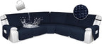 HDCAXKJ 100% Waterproof Reclining Sectional Couch Covers L Shape Recliner Sofa by HDCAXKJ
