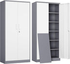 Yizosh Metal Garage Storage Cabinet by Yizosh