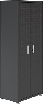 Manhattan Comfort Fortress Textured Metal 75.4" Garage Cabinet - Image 7