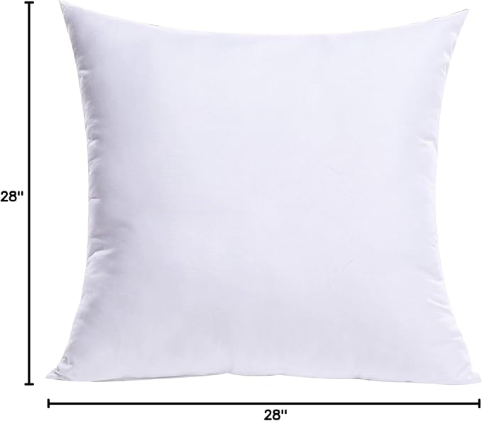 MIULEE 28x28 Euro Throw Pillow Insert - Image 8