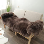 LLB Genuine Sheepskin Area Rug Wool Rug Fur Carpet Fluffy Shaggy Fur Rug - Image 3